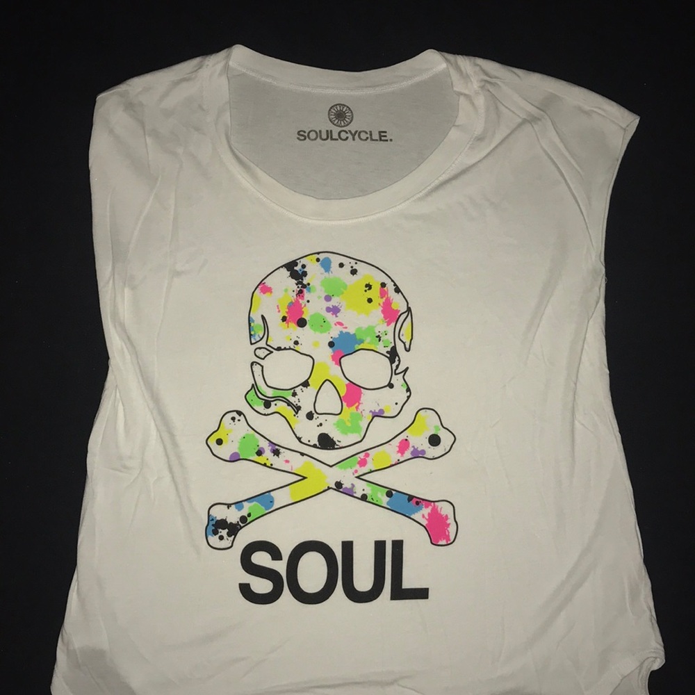 Cotton skull tee shirt